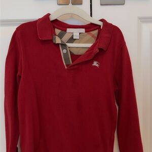 Kids Red Polo Shirt